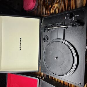 Crosley Black Record Player